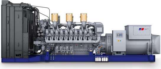 mtu generator, 1250-3250 kW