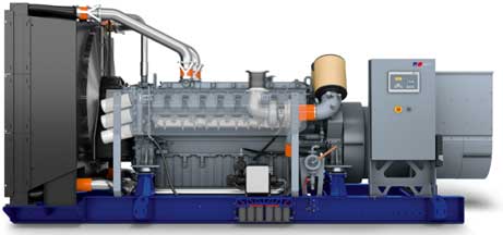 mtu generator, 750-1250 kW