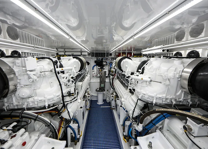 Sportfish Engine Room